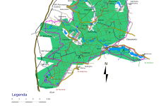Mapa Puszczy Zielonki